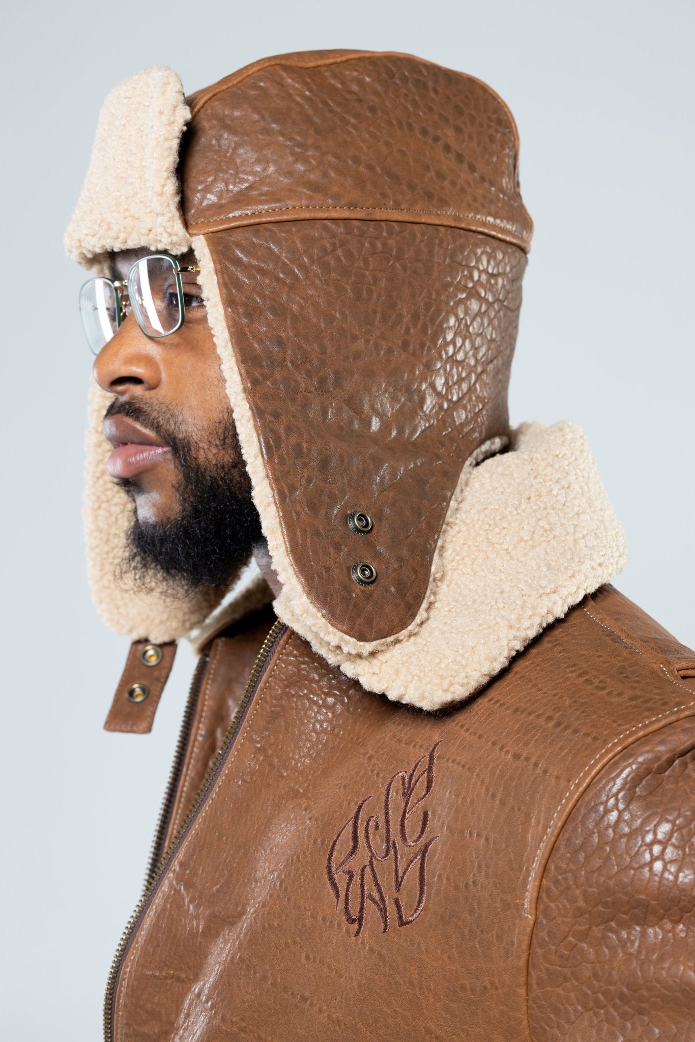 Leather Aviator Hat | The Javi | Crafted to Order | Made in the